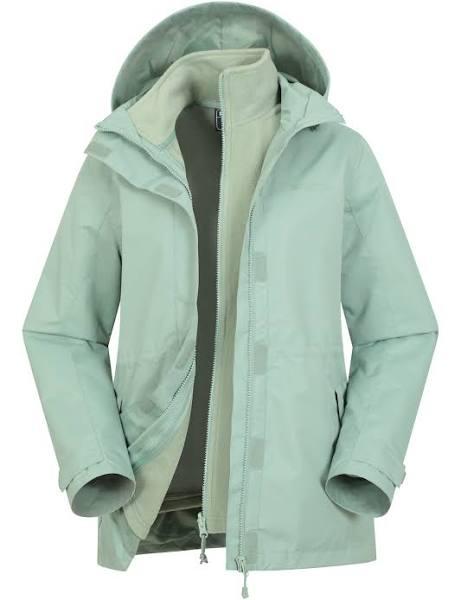 Mountain Warehouse Thunderstorm 3-in-1 Womens Jacket - Green | Size 20