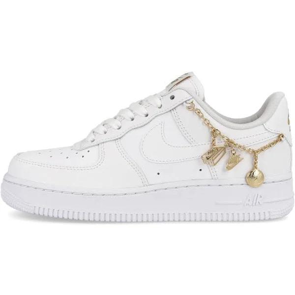 Nike Women's Air Force 1 '07 LX White/White/Metal