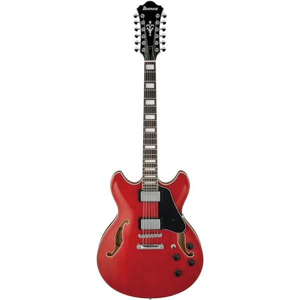 Ibanez AS7312 TCD Electric Guitar - Transparent Cherry Red