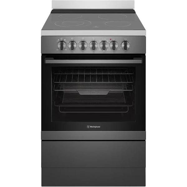 Westinghouse 60cm Electric Freestanding Oven - Dark Stainless Steel WFE646DSCB