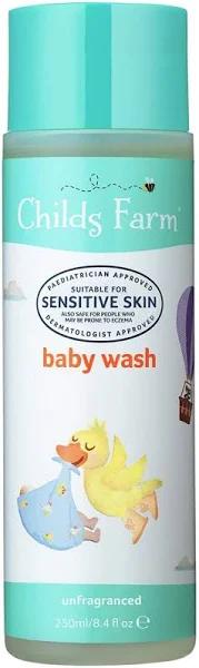 Childs Farm Baby Wash, 250 ml, Unfragranced