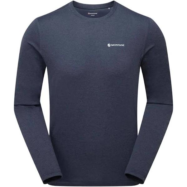 Montane Dart Long Sleeve T-Shirt Blue 2XL Man MDLSTECLZ18-XXL