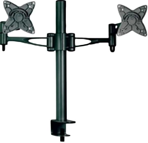 Astrotek Dual Monitor Arm Desk Mount Stand 36cm for 2 LCD Displays 15kg Tilt