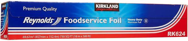 Kirkland Signature Reynolds Heavy Duty Foodservice Aluminium Foil Roll 45cm x 150m