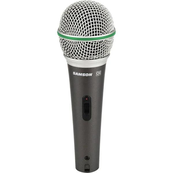 Samson Q6 Dynamic Mic - 3 Pack