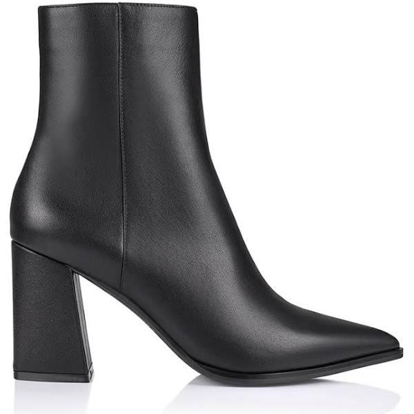 Siren Women's Willing Ankle Boots - Black Leather 41