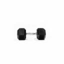 Rubber Hex Dumbbell Set - 6 Pairs (2.5kg - 15kg)