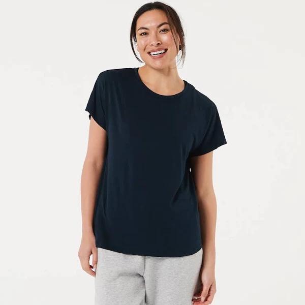 Kmart Comfort Extended Sleeve T-Shirt - Midnight Size: 20