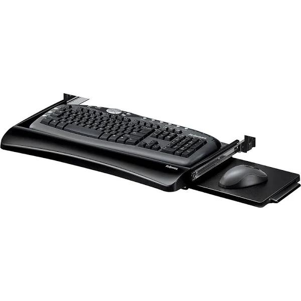 Fellowes Keyboard Drawer Underdesk Office Suites Steel Black