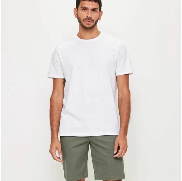 Men's Regular Stretch Chino Shorts | Green | Size 36 by Target Man