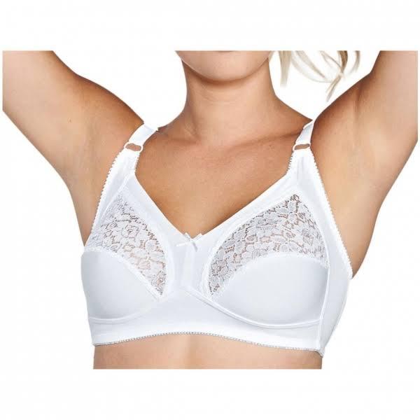 Supportive Soft Cup Wirefree Cotton Bra