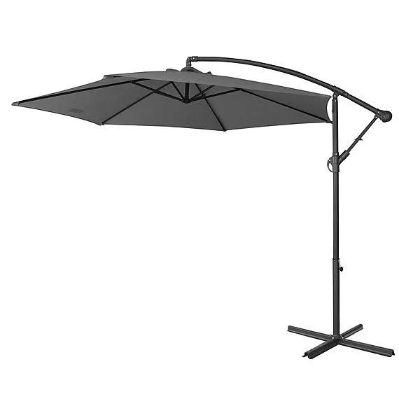 Kiyono Umbrella Charcoal by Freedom