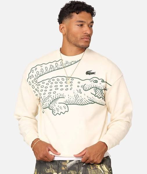 Lacoste Big Croc Loose Fit Sweatshirt Lapland - Size 2XL