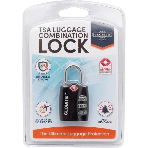 Globite TSA Luggage Combination Lock - Black