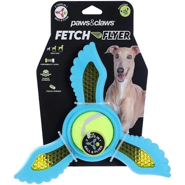 Paws & Claws 21.9x19.5x6cm Fetch Flyer Foam Dart W