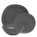 Salt & Pepper Maddow 12 Piece Dinner Set Black