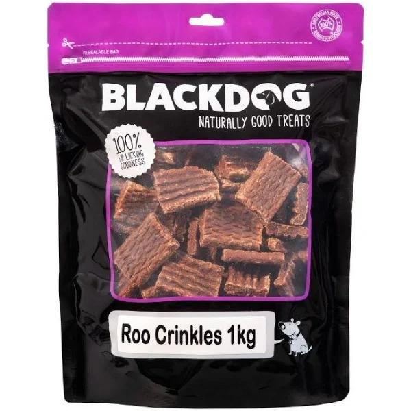 Blackdog Roo Crinkles Dog Treats 1kg