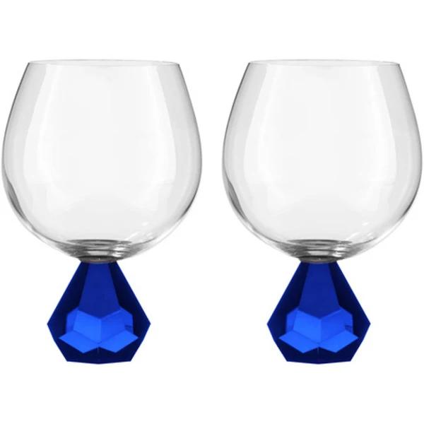 Tempa Zhara Set of 2 Gin Glasses Sapphire