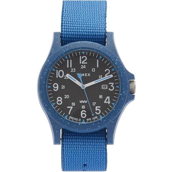 Timex Men's Expedition Acadia 40mm Watch in Blue | End Clothing