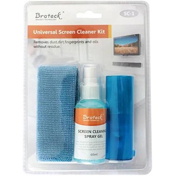 Brateck 3-in-1 Screen Cleaner Kit 1 x 60ml Screen Cleaner +