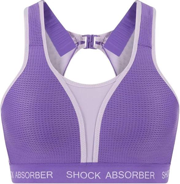 Shock Absorber Ultimate Run Padded Sports Bra - Purple