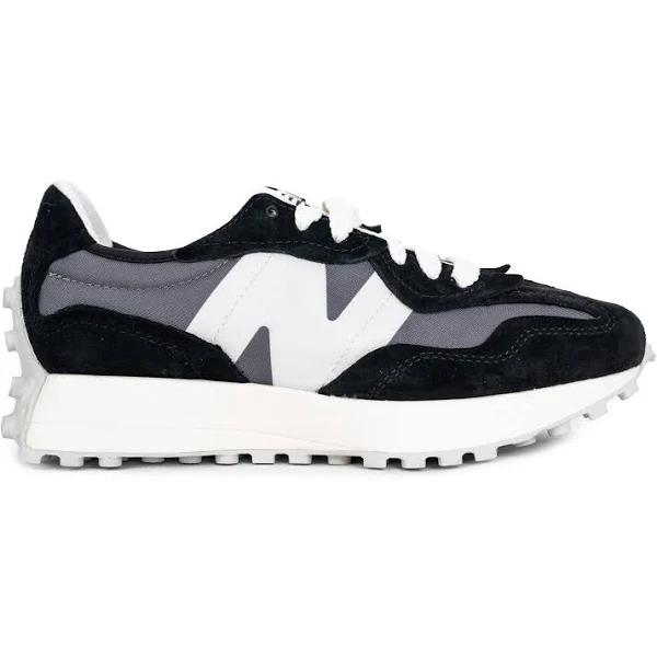 New Balance Black & Gray 327 Sneakers