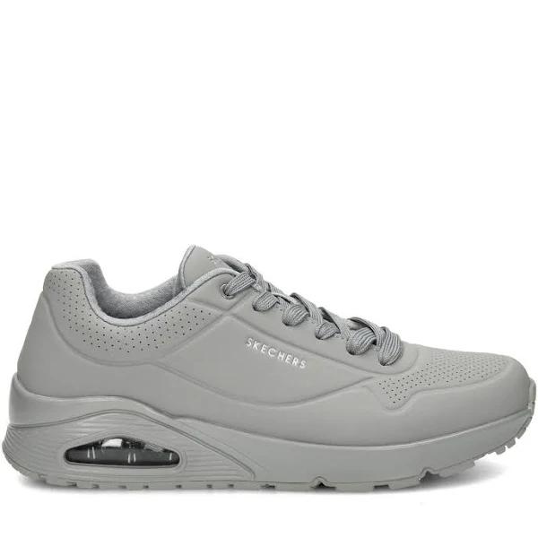 Skechers Uno - Stand On Air Grey Size 10 Male US | AfterPay Available