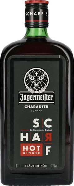 Jagermeister Scharf Hot Ginger 700ml - Each