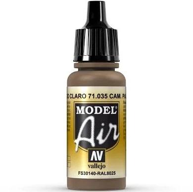 Vallejo Model Air - Camouflage Pale Brown 17 ml