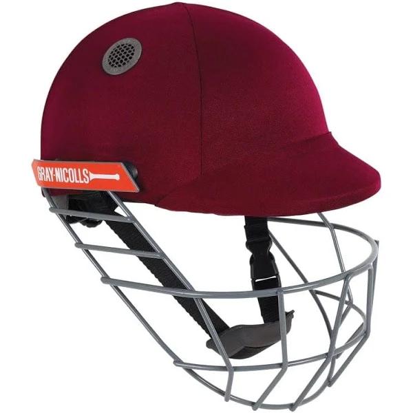 Gray Nicolls Atomic Cricket Helmet Maroon Medium