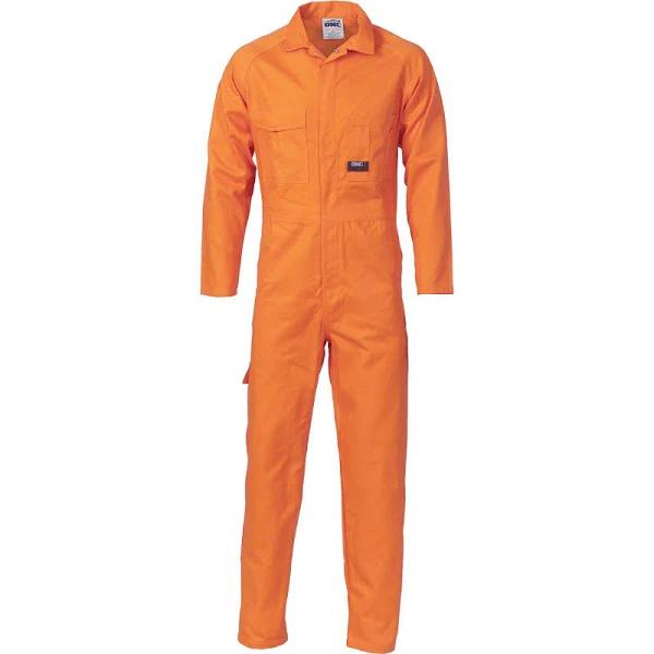 DNC Cotton Drill Coverall - Orange - 102S