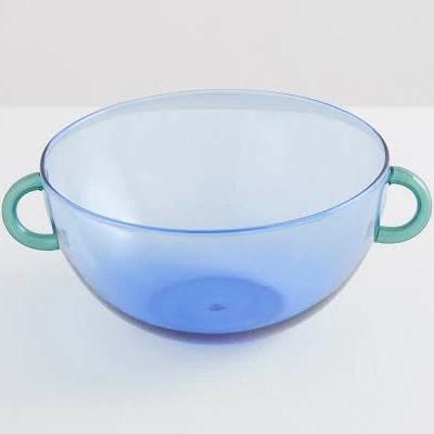 Maison Balzac The Happy Serving Bowl | Azure & Teal