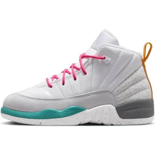 Jordan 12 Retro White Vapor Green (PS)