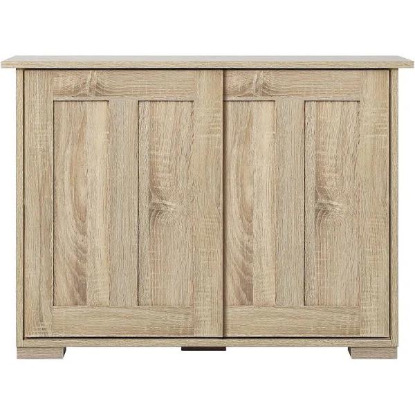 Oikiture Buffet Sideboard Cabinet Natural