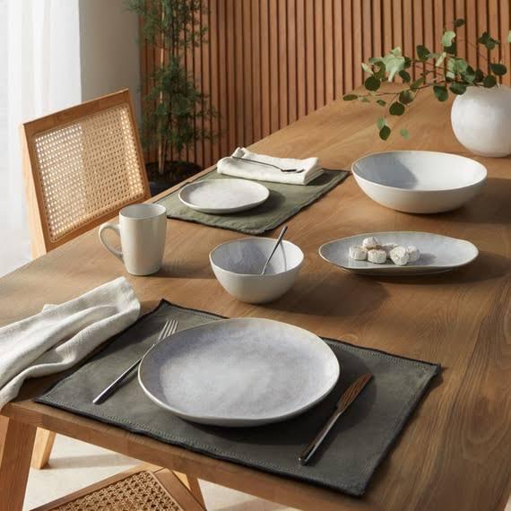 Magnolia Dinner Set White by Freedom