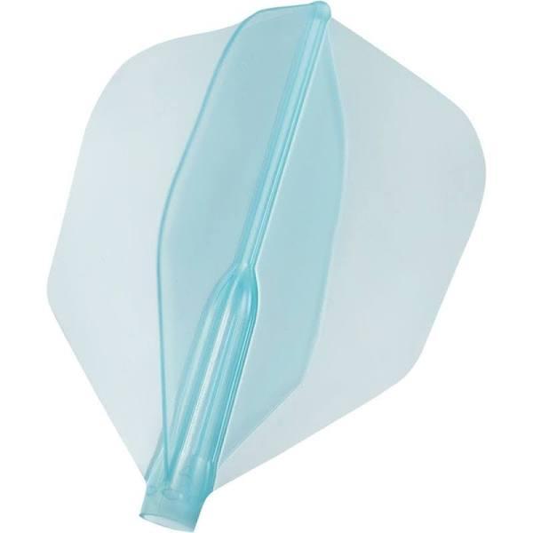 Cosmo - Fit Flight Air - Shape - Plain - Standard Dart Flights, Aqua