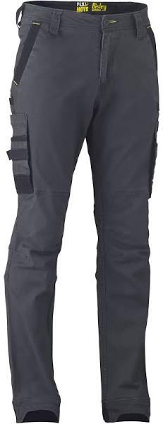 Bisley BPC6331 Flex & Move Stretch Cargo Utility Pant - Charcoal / 72R