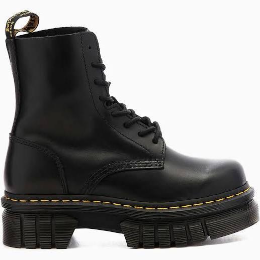 Dr. Martens Black Audrick 8-Eye Boots