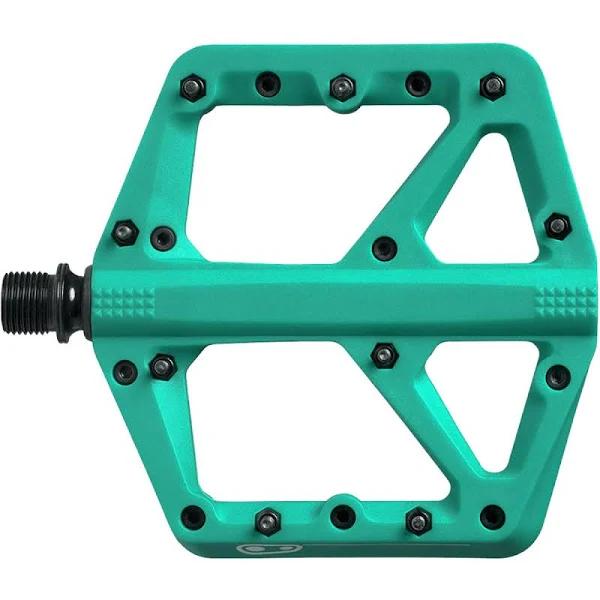 Crankbrothers Stamp 1 Pedals - Turquoise - Large