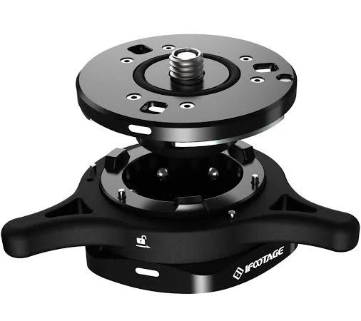 iFootage Seastars Q1S Quick Release Plate Top & Base Plate Set