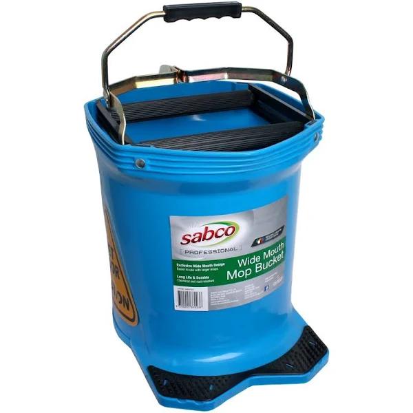 Sabco Wide Mouth Mop Bucket Blue 16L