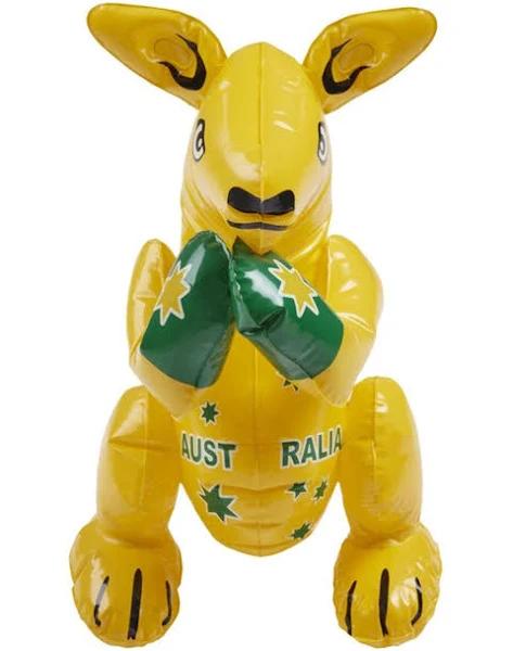 Inflatable Kangaroo, Yellow