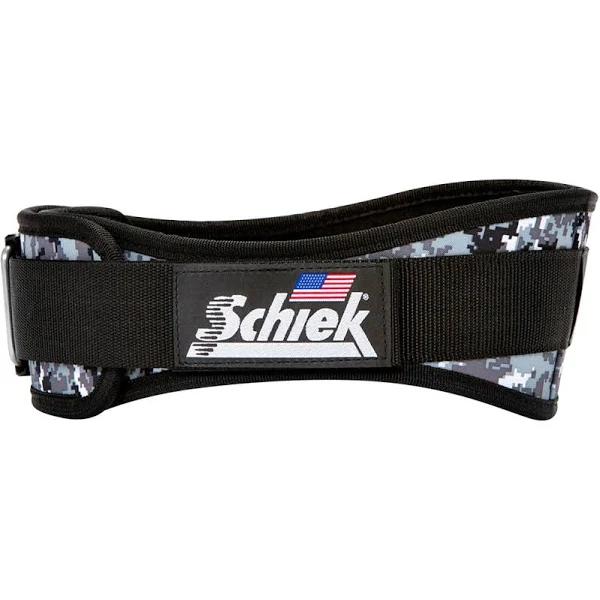 Schiek Sports Model 2004 Nylon 4 3/4" Weight Lifting Belt Digi Camo L