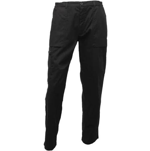 Regatta Mens Sports New Action Trousers Black Sport Trouser