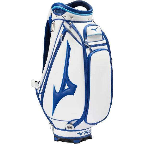 Mizuno Tour Staff Bag 2022 White/Blue