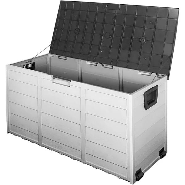 290L Outdoor Storage Box - Black