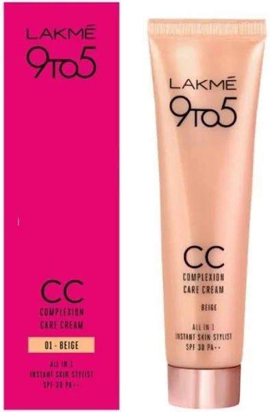 Lakme 9 To 5 Complexion Care CC Cream, 30g - Honey