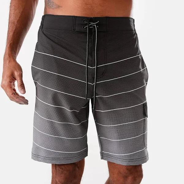 Kmart 4 Way Stretch Boardshorts - Blk Gradnt Size: S