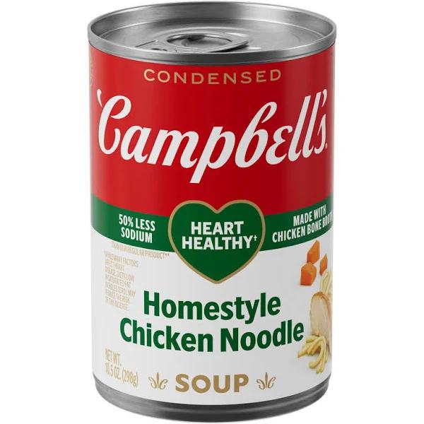 Campbells Healthy Request Homestyle Chicken Noodle Condensed Soup 10.5oz 3 Cans