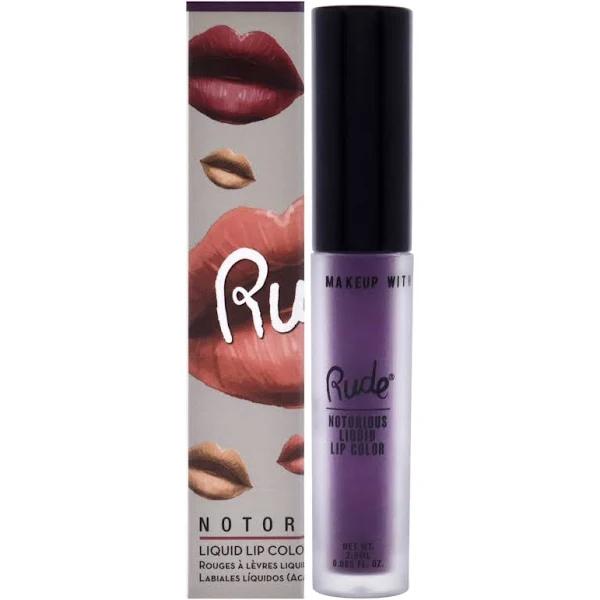 Rude - Notorious Liquid Lip Color - Madly Mental